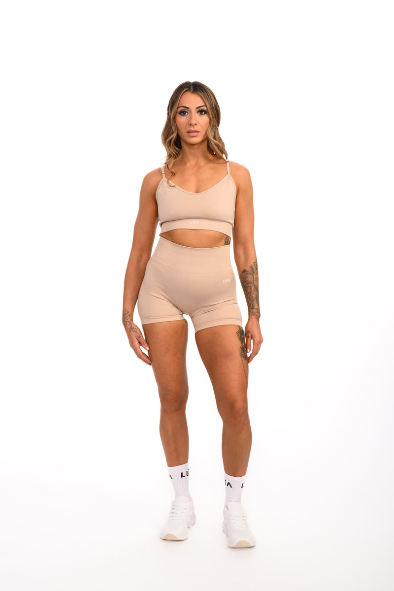 Dusk Seamless Sculpt Shorts | Khaki