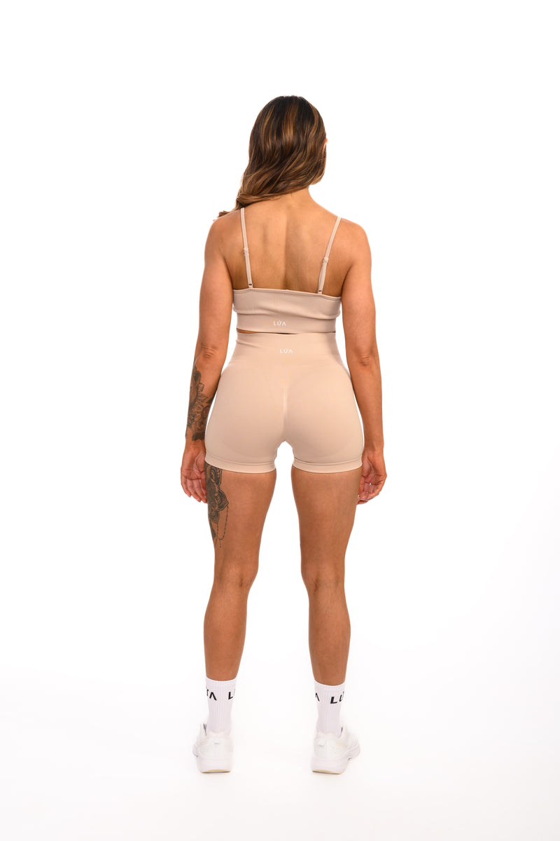 Dusk Seamless Sculpt Shorts | Khaki