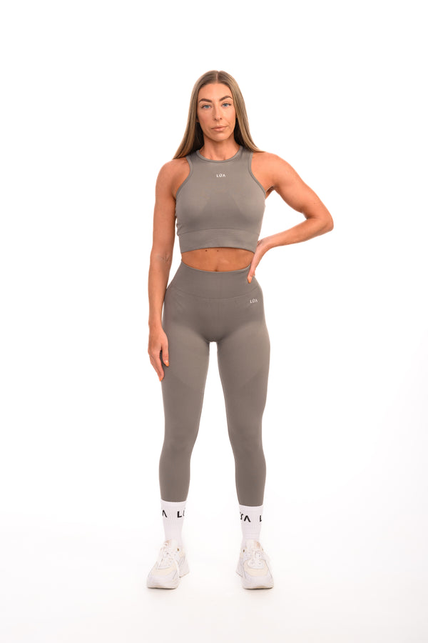 Dusk Seamless Sculpt Leggings | Dark Grey