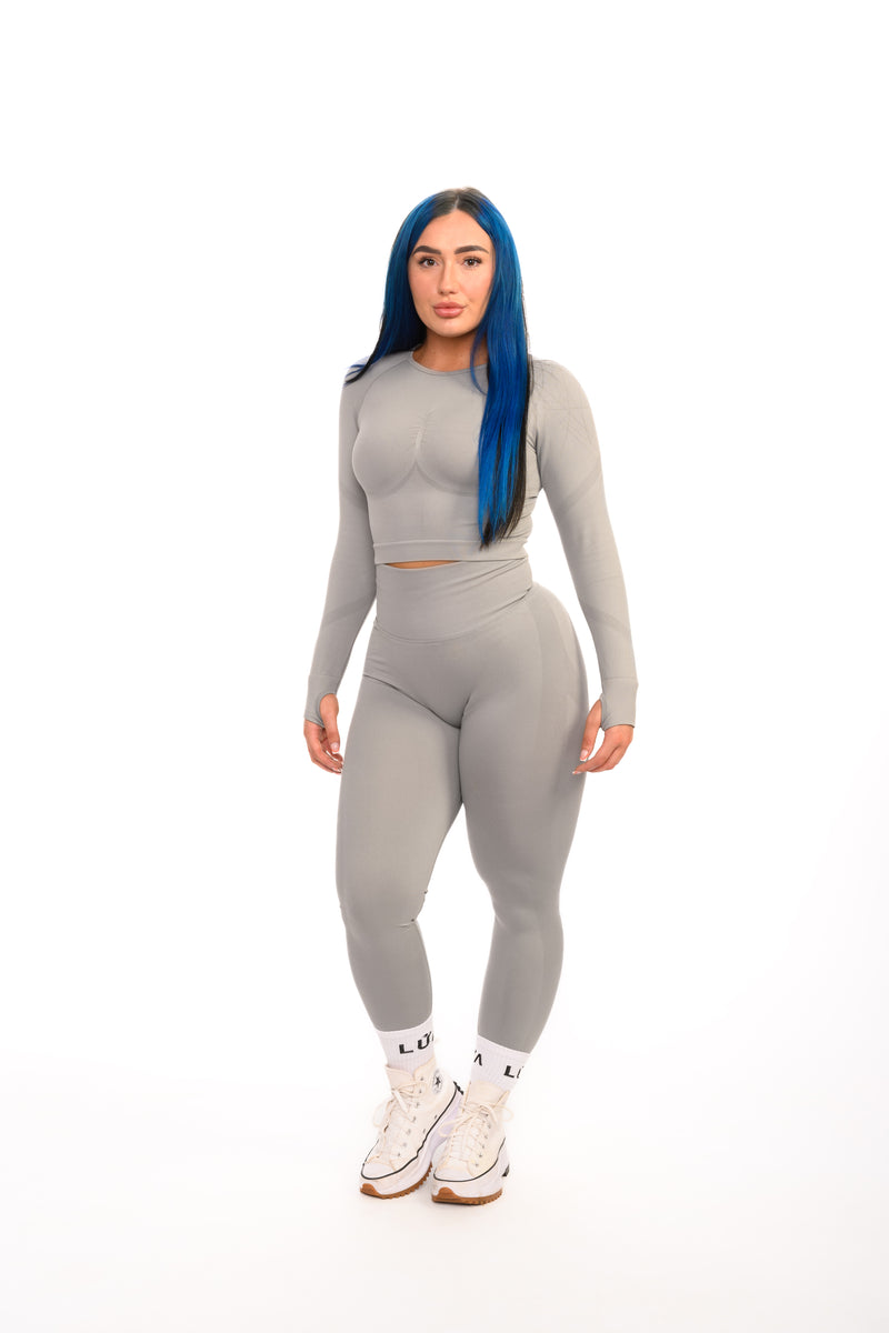 Core Seamless Sculpt Leggings | Light Grey