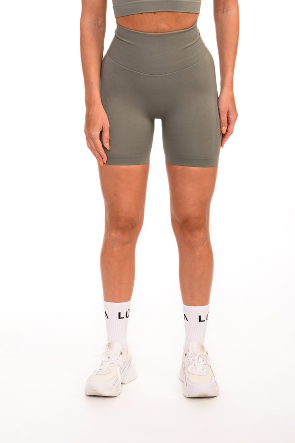 Core Seamless Sculpt Shorts |  Medium Grey