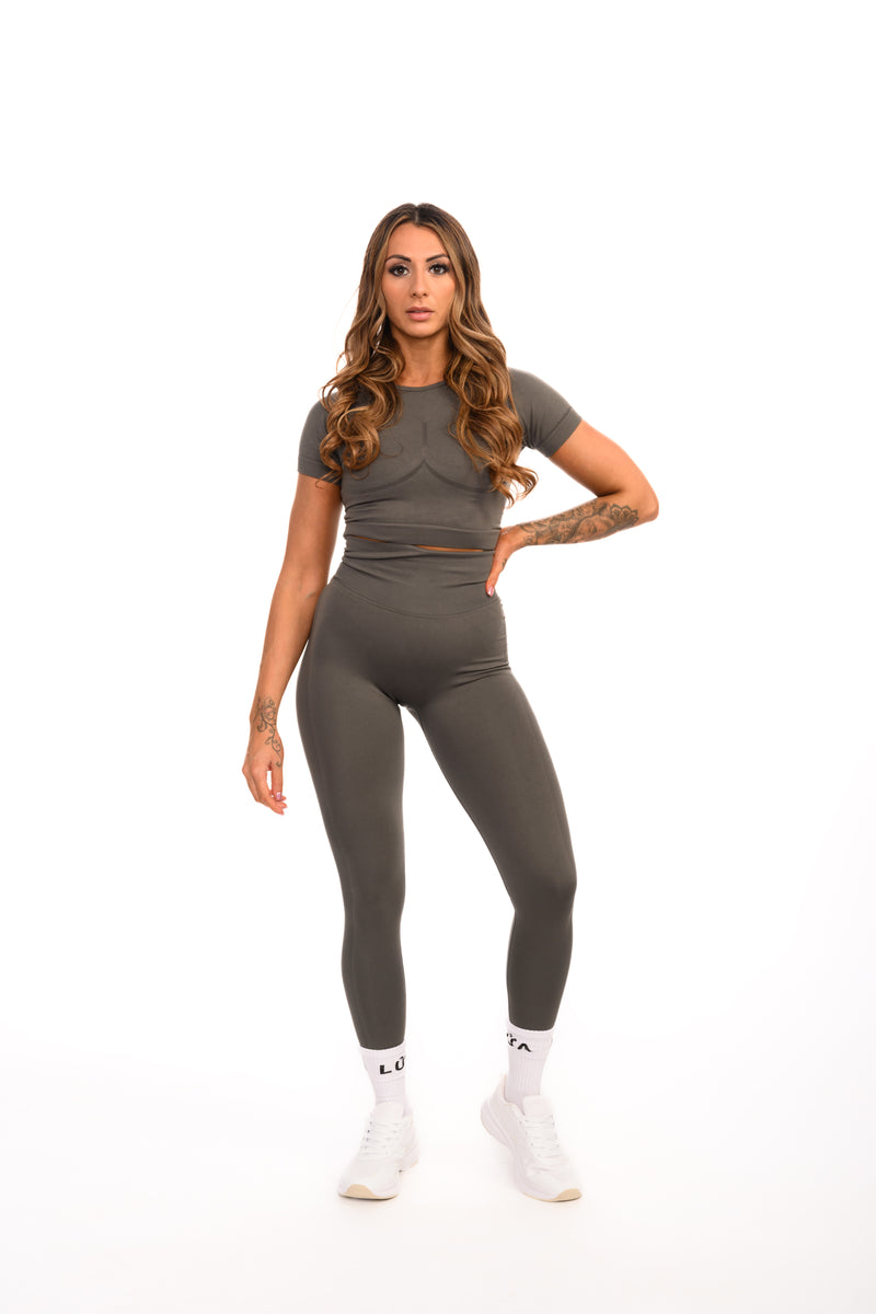 Core Seamless Sculpt Leggings | Dark Grey