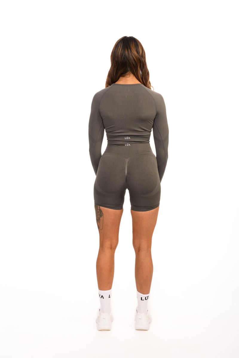 Core Seamless Sculpt Shorts |  Dark Grey