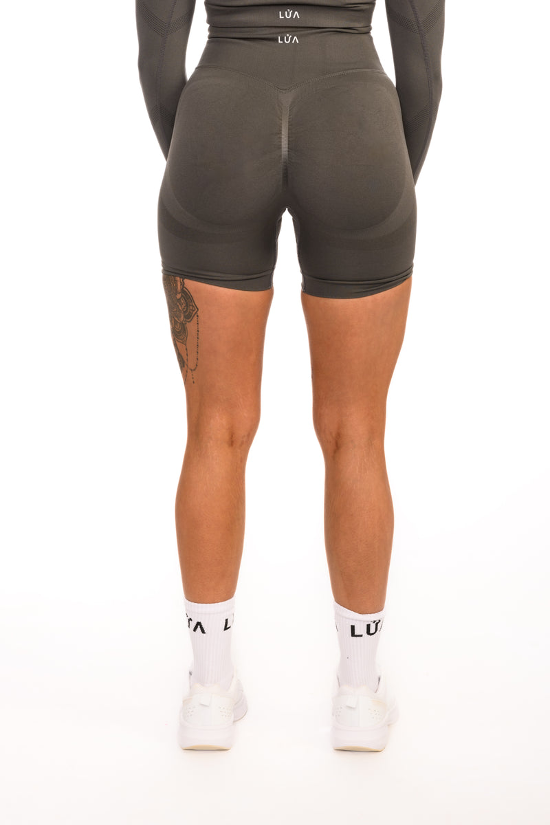 Core Seamless Sculpt Shorts |  Dark Grey