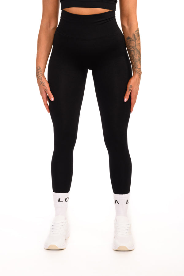 Core Seamless Sculpt Leggings | Black