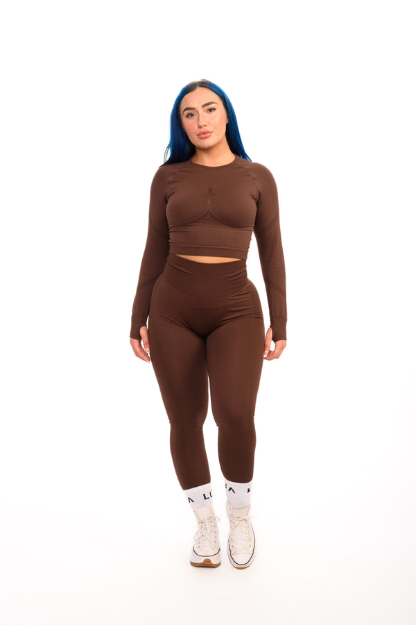 Core Seamless Sculpt Leggings | Brown