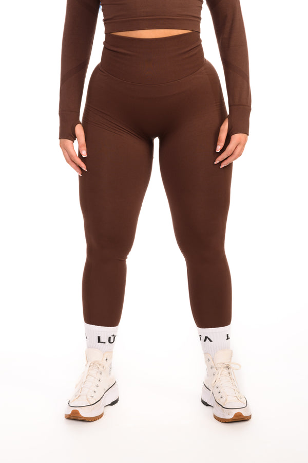 Core Seamless Sculpt Leggings | Brown