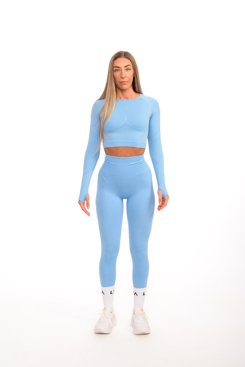 Core Seamless Sculpt Leggings | Sky Blue