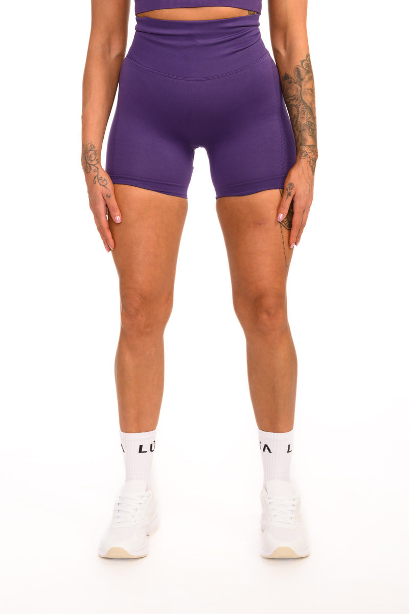 Core Seamless Sculpt Shorts |  Dark Purple