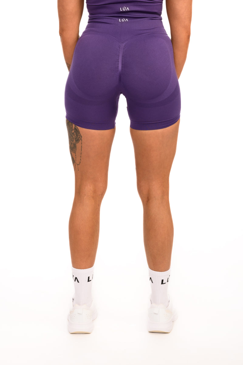 Core Seamless Sculpt Shorts |  Dark Purple