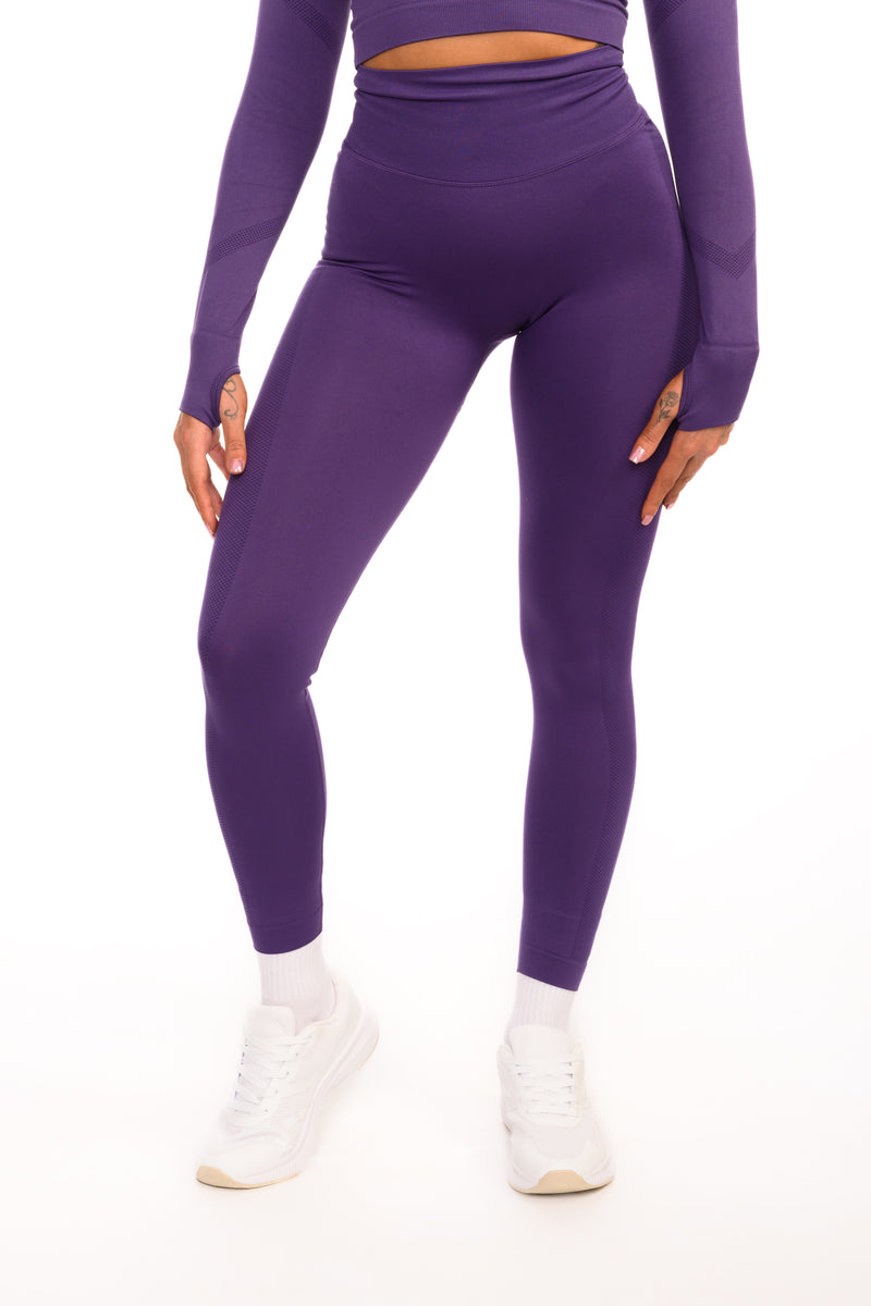 Core Seamless Sculpt Leggings | Dark Purple