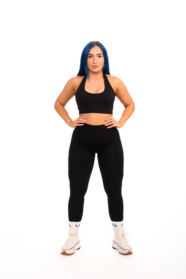 Pure Seamless Sculpt Leggings | Black