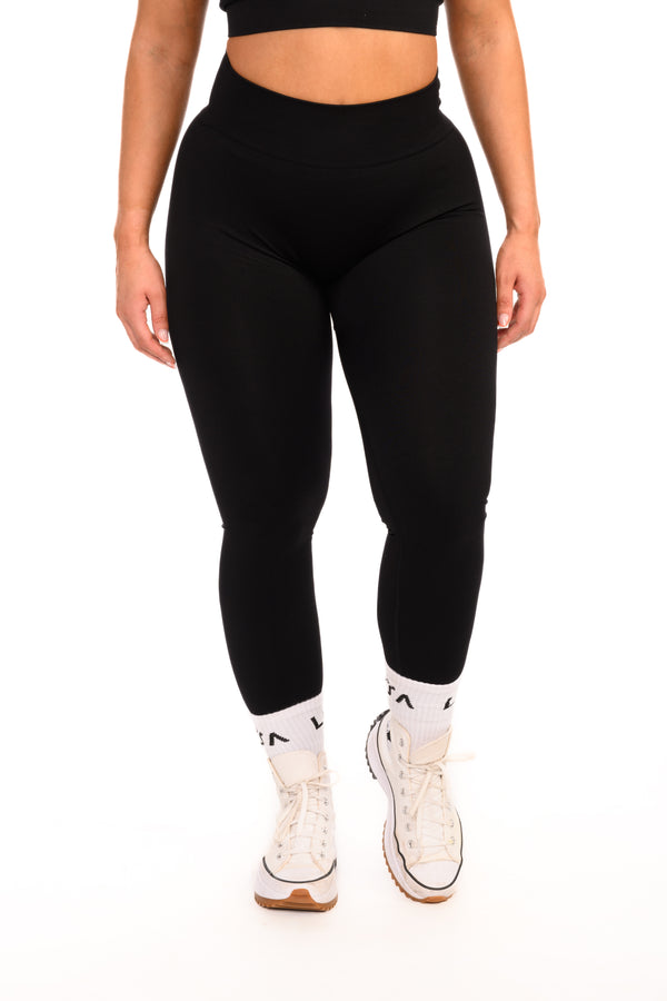 Pure Seamless Sculpt Leggings | Black