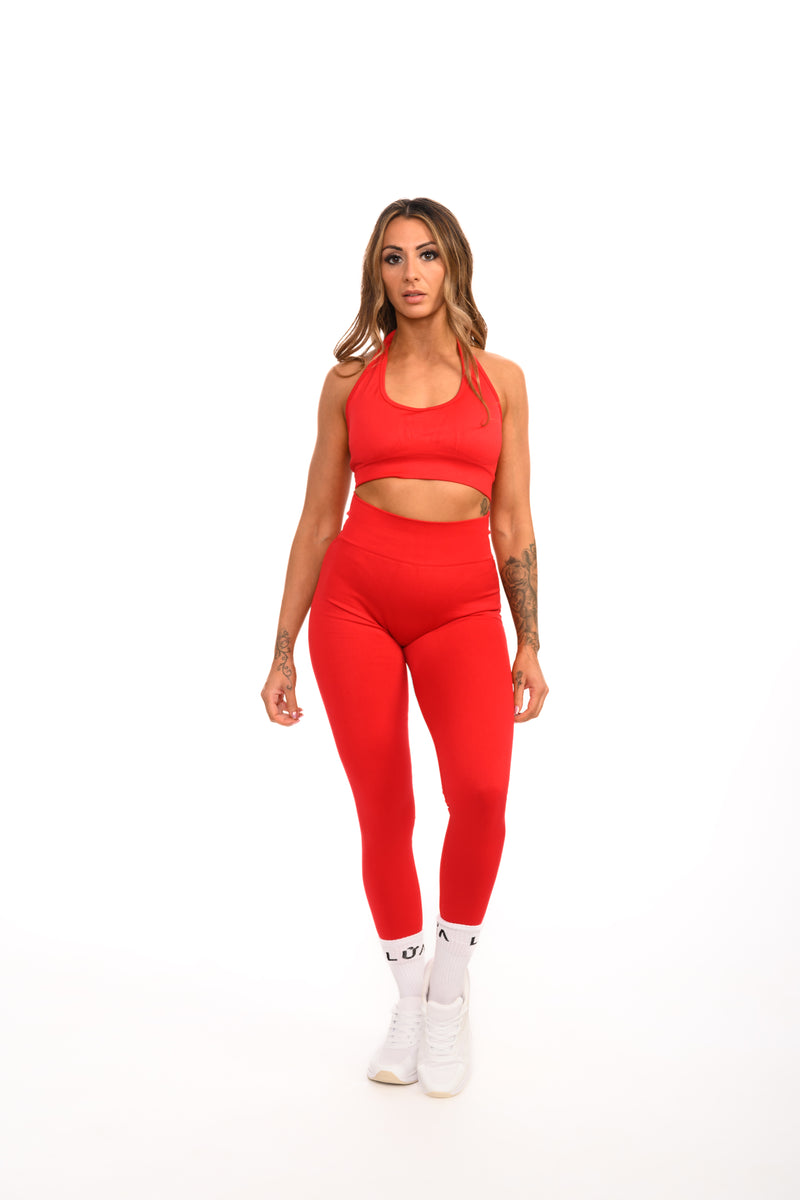 Pure Seamless Sculpt Leggings | Red