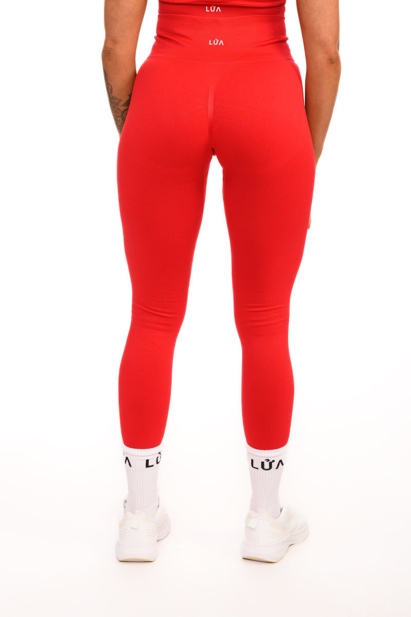 Pure Seamless Sculpt Leggings | Red