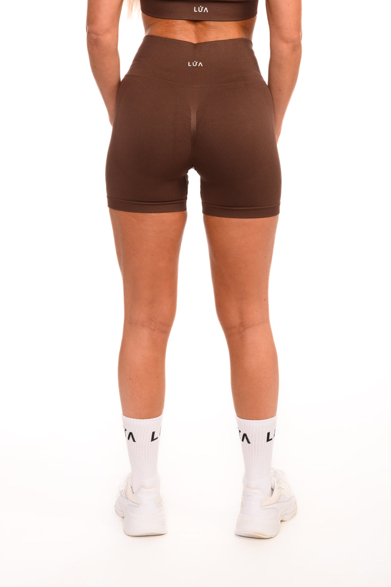 Pure Seamless Sculpt Shorts | Brown