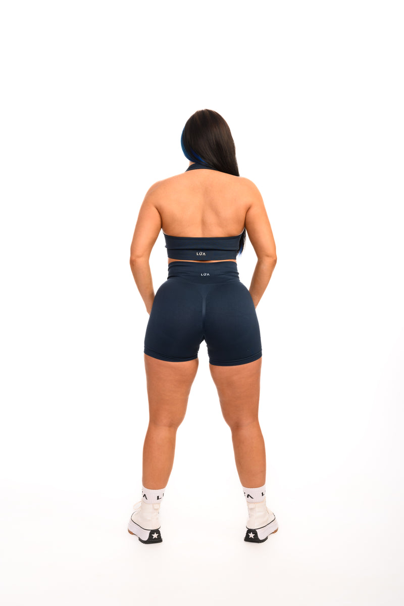 Pure Seamless Sculpt Shorts | Navy