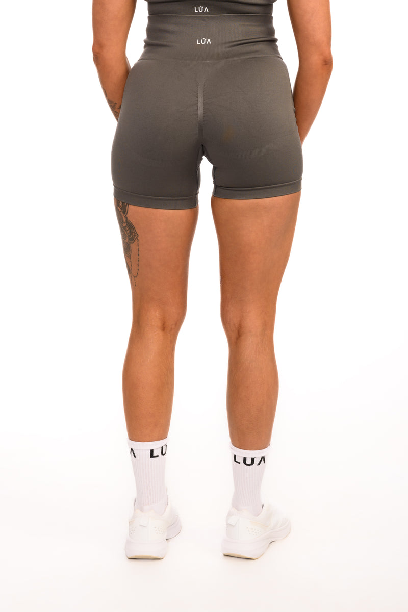 Pure Seamless Sculpt Shorts | Dark Grey