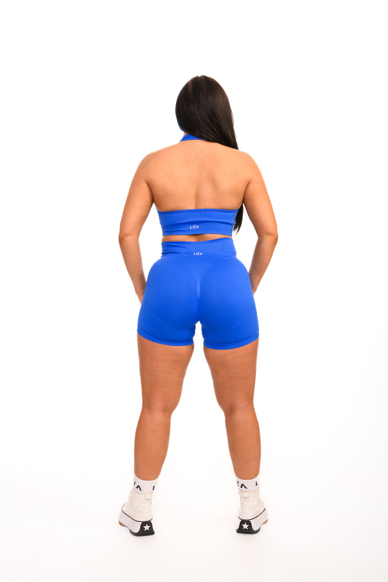 Pure Seamless Backless Bra | Blue