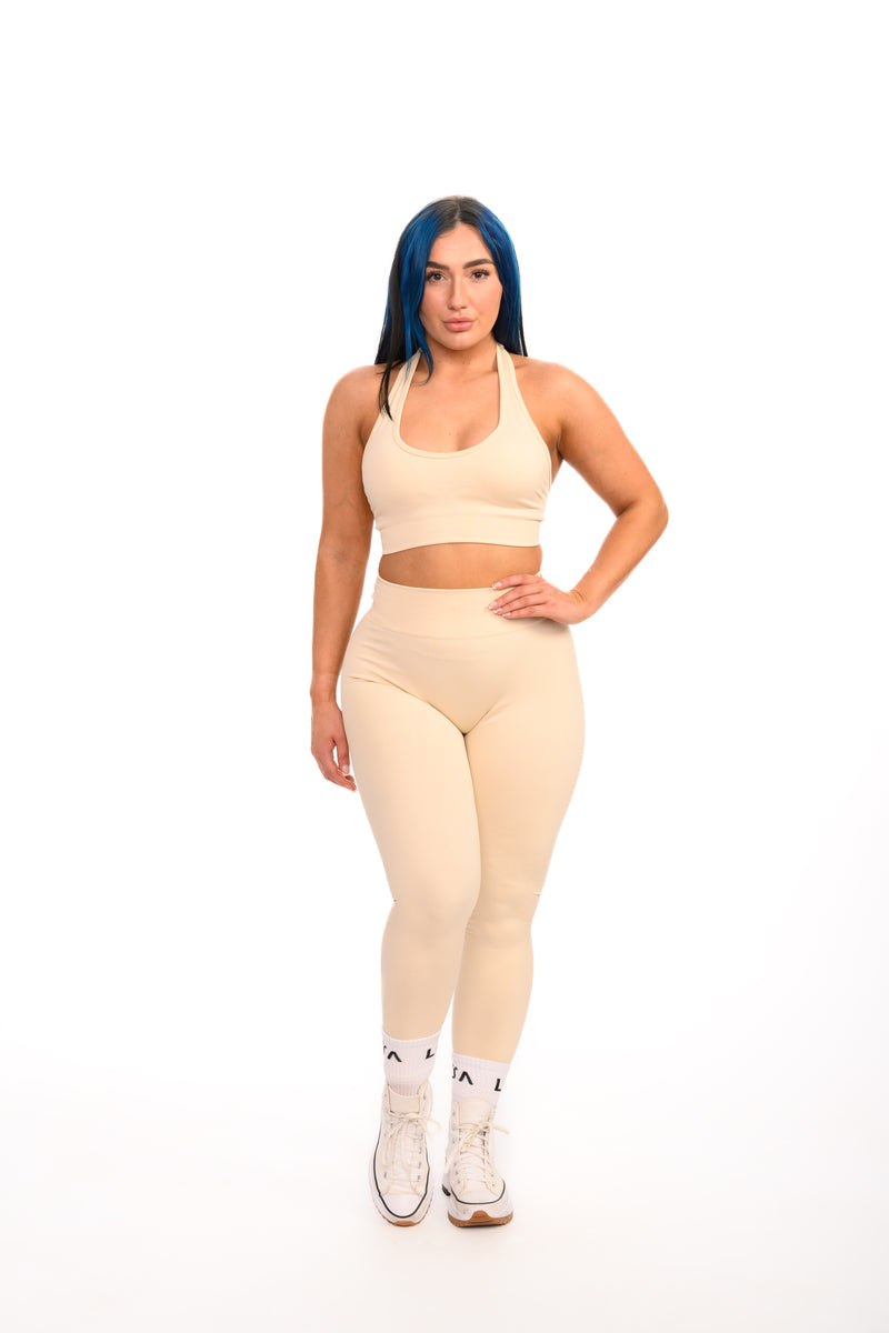 Pure Seamless Sculpt Leggings | Beige