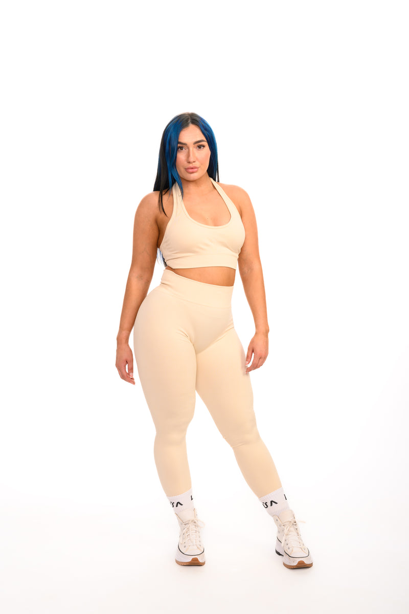 Pure Seamless Sculpt Leggings | Beige