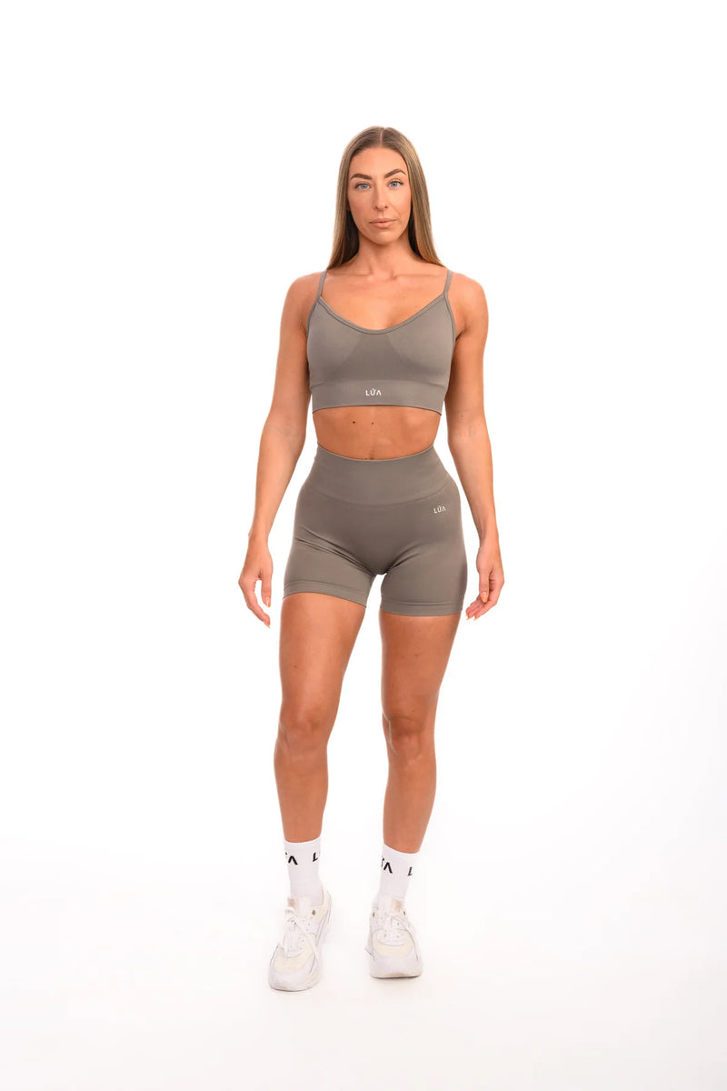 Dusk Seamless Elite Bra | Dark Grey